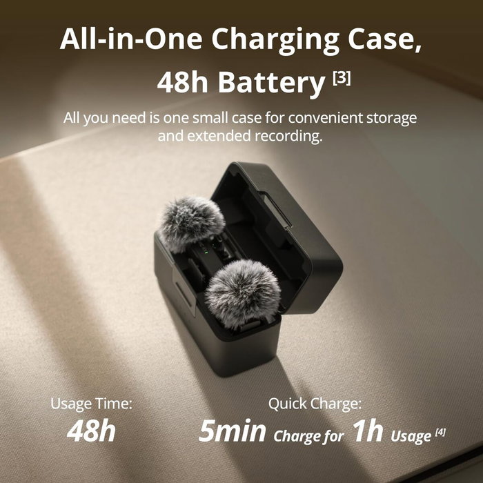 DJI Mic Mini (2TX+1RX+Charging Case) DJI Mic Mini (2TX+1RX+Charging Case)