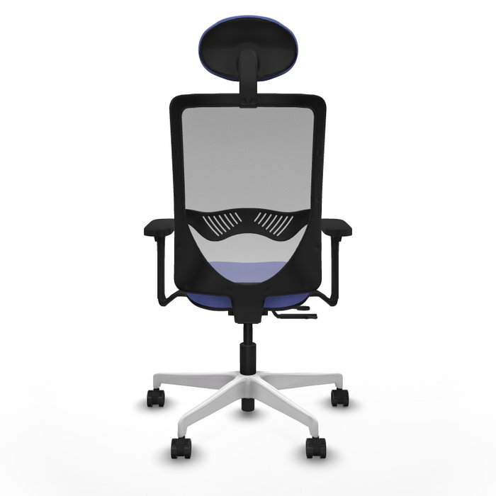 PIQUERAS Y CRESPO Silla de oficina Zulema con mecanismo Sincro/Traslack, Azul claro y Gris PIQUERAS Y CRESPO Silla de oficina Zulema con mecanismo Sincro/Traslack, Azul claro y Gris