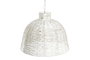 DKD Home Decor Lámpara de Techo de Hierro Blanco 51x51x38 cm