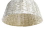 DKD Home Decor Lámpara de Techo de Hierro Blanco 51x51x38 cm