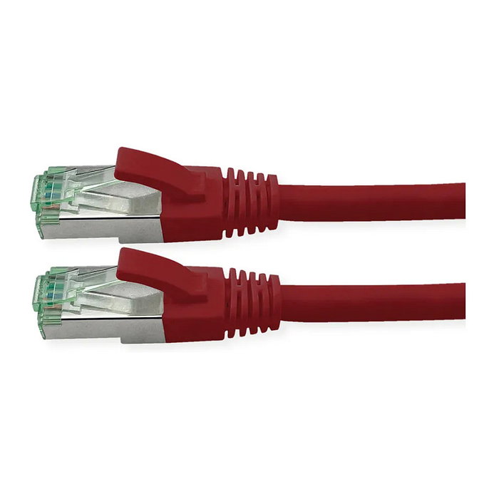 ROLINE Patchkabel Cat.6a S/FTP 21.45.3210 Rojo, 0,5 m ROLINE Patchkabel Cat.6a S/FTP 21.45.3210 Rojo, 0,5 m