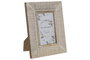 DKD Home Decor Marco de Fotos de Mango 10x15 Blanco Decape