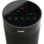 Domo Calefactor cerámico con efecto leña 2000 W Negro