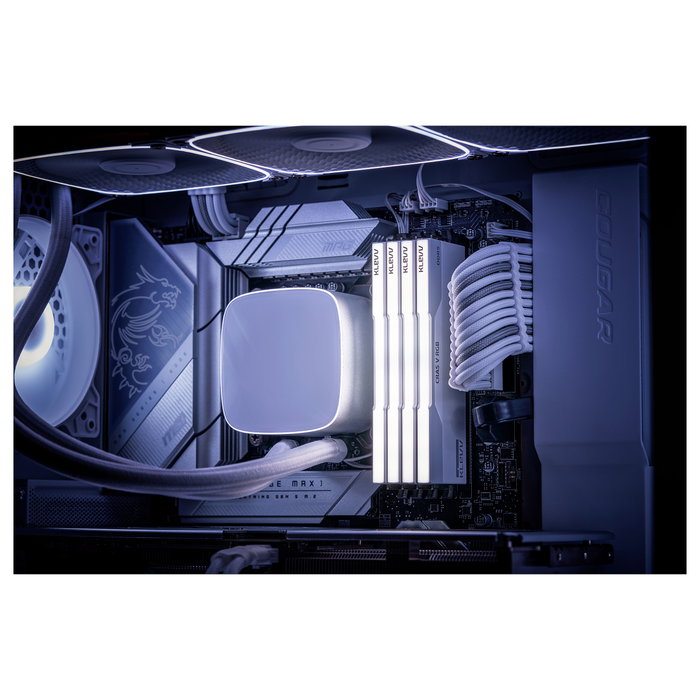 KLEVV CRAS V 32GB (16GBx2) 6000 CL30 Blanco EXPO KLEVV CRAS V 32GB (16GBx2) 6000 CL30 Blanco EXPO