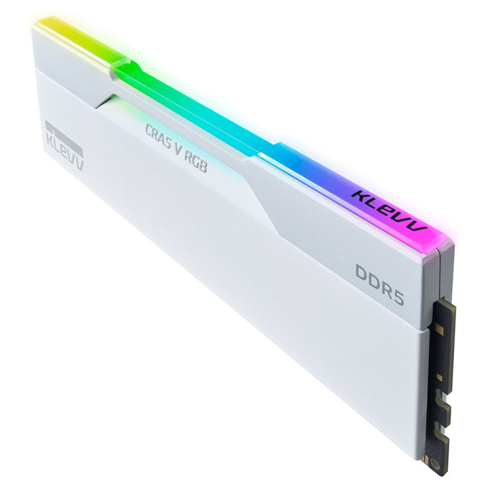 KLEVV CRAS V 32GB (16GBx2) 6000 CL30 Blanco EXPO KLEVV CRAS V 32GB (16GBx2) 6000 CL30 Blanco EXPO