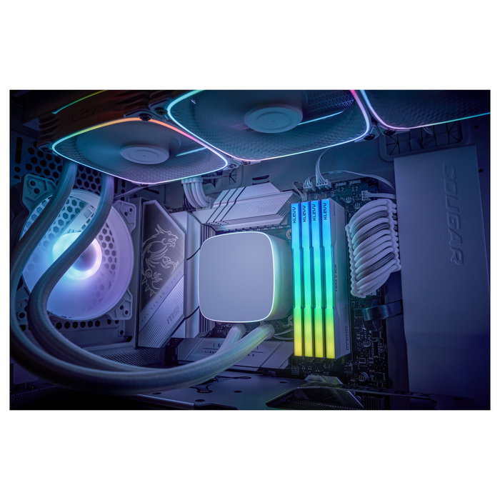 KLEVV CRAS V 32GB (16GBx2) 6000 CL30 Blanco EXPO KLEVV CRAS V 32GB (16GBx2) 6000 CL30 Blanco EXPO