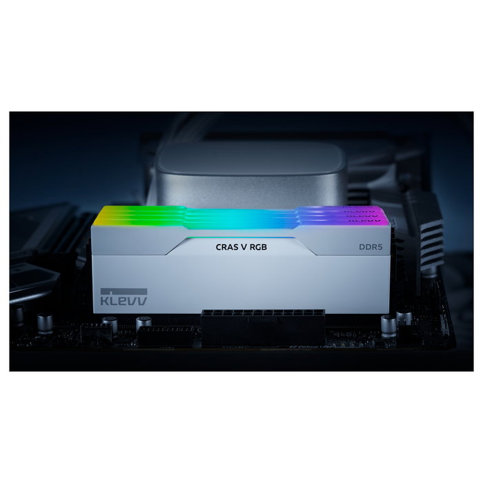 KLEVV CRAS V 32GB (16GBx2) 6000 CL30 Blanco EXPO KLEVV CRAS V 32GB (16GBx2) 6000 CL30 Blanco EXPO
