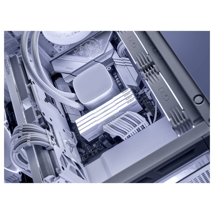 KLEVV CRAS V 32GB (16GBx2) 6000 CL30 Blanco EXPO KLEVV CRAS V 32GB (16GBx2) 6000 CL30 Blanco EXPO
