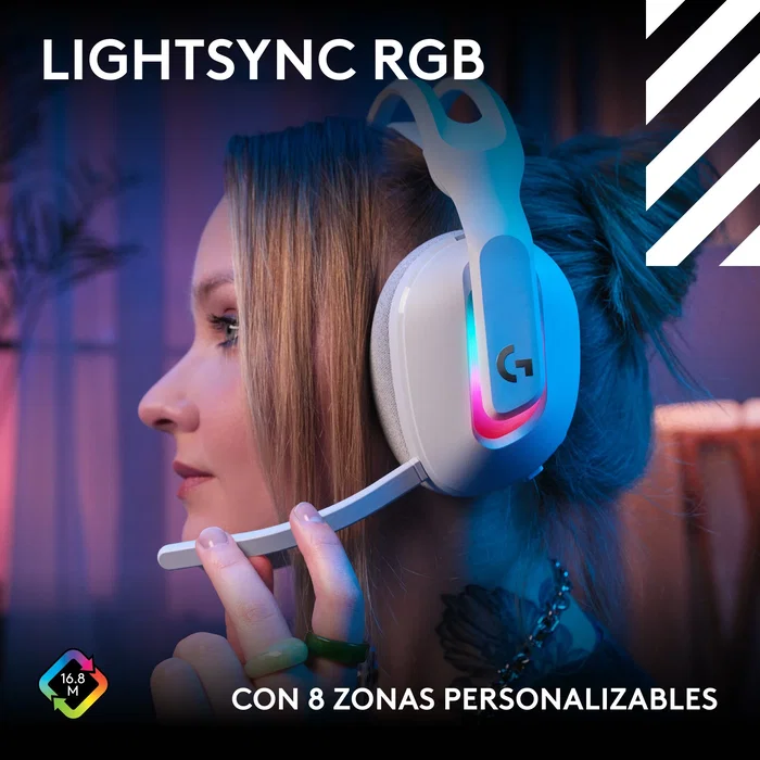 Logitech G Astro A20 X Blanco, Auriculares Inalámbricos con PLAYSYNC AUDIO, Bluetooth 5.3 y LIGHTSPEED