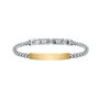 Sector Pulsera de Acero Gris para Hombre SZS83