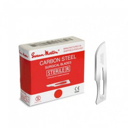 Swann Morton Hoja de Bisturí Nº 18 Caja 100 Unidades