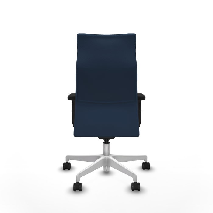 PIQUERAS Y CRESPO Sillón Albacete Azul Marino con Mecanismo Sincro y Brazos 2D