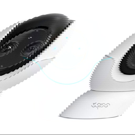 TP-Link Tapo C840 Cámara Smart Baby con Dual Objetivo, Vídeo 1440p a 30 fps, Wi-Fi, IR, Modo Noche, MicroSD, Blanco