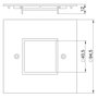 OBO Bettermann 6109840 Protectora Amarillo 1 Ficha Schuko - Poliamida 94,5 mm