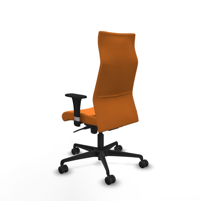 PIQUERAS Y CRESPO Sillón Albacete Naranja con Mecanismo Sincro PIQUERAS Y CRESPO Sillón Albacete Naranja con Mecanismo Sincro