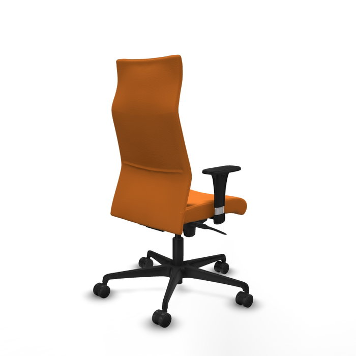 PIQUERAS Y CRESPO Sillón Albacete Naranja con Mecanismo Sincro PIQUERAS Y CRESPO Sillón Albacete Naranja con Mecanismo Sincro