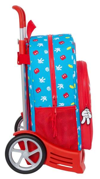 Safta Mochila 180+Carro Evolution Mickey Mouse "Fantastic" 33x42x14cm Safta Mochila 180+Carro Evolution Mickey Mouse "Fantastic" 33x42x14cm