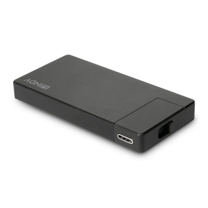 Lindy DST-Micro Estación de Acoplamiento USB-C con HDMI 4K y Carga 100W