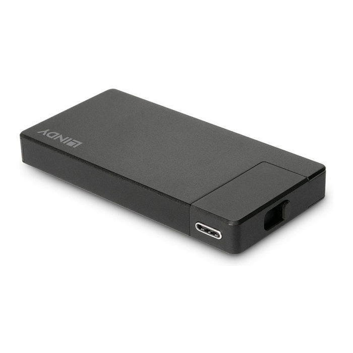 LINDY DST-Micro USB Typ C 4K Micro Dockingstation 43336 - Alámbrico, USB 3.2 Gen 1, USB-C, 60W PD, HDMI, 3840x2160, Negro, Aluminio LINDY DST-Micro USB Typ C 4K Micro Dockingstation 43336 - Alámbrico, USB 3.2 Gen 1, USB-C, 60W PD, HDMI, 3840x2160, Negro, Aluminio