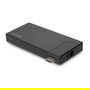 LINDY DST-Micro USB Typ C 4K Micro Dockingstation 43336 - Alámbrico, USB 3.2 Gen 1, USB-C, 60W PD, HDMI, 3840x2160, Negro, Aluminio