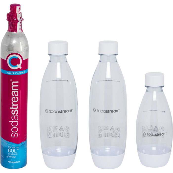 SodaStream Terra Blanco Value Pack con 3 Botellas
