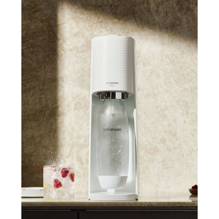 SodaStream Terra White Value Pack con 3 botellas