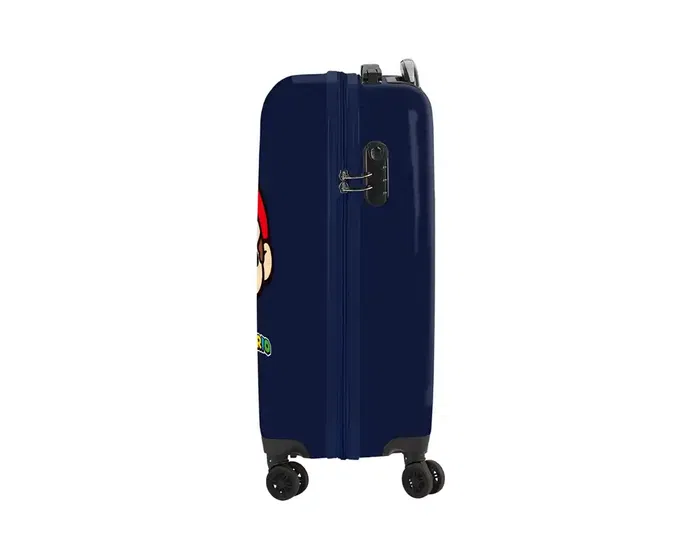 Maleta de Cabina Super Mario super mario Rojo Azul marino 20'' 20 L 34,5 x 55 x 20 cm