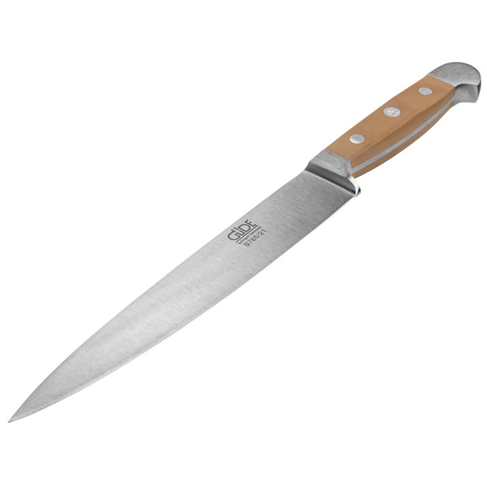Güde Alpha Cuchillo para Jamón 21 cm Madera de Peral