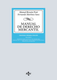 Manual de Derecho Mercantil, Manuel Broseta Pont - TECNOS