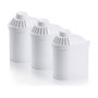 Alkanatur Pack de 3 Filtros de Agua Blanco