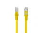 Lanberg PCF5-10CC-0050-Y Cable de red RJ-45 Cat5e F/UTP (FTP) Apantallado 0.5 Metros Amarillo - Para conexiones de red Plug and Play