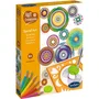Sentosphere SEN1697214140774 Spiral'Art Kit de Creación para Ellipses y Rosetas Multicolores, Incluye 6 Ruedas, Juguete Artístico para Niños +6 Años