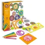 Sentosphere SEN1697214140774 Spiral'Art Kit de Creación para Ellipses y Rosetas Multicolores, Incluye 6 Ruedas, Juguete Artístico para Niños +6 Años