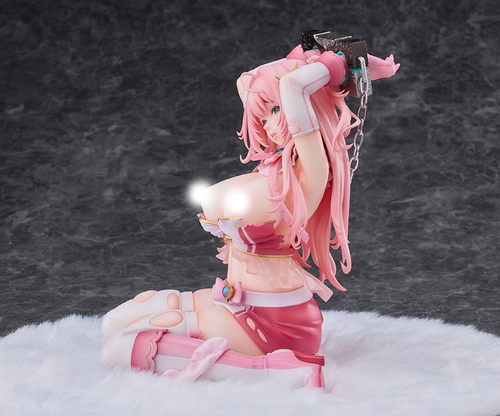 Hotvenus With the Snap of My Fingers, Forced Ovulation Hypnosis Estatua 1/5 Marble, Heroine of Justice DX Ver. 19 cm