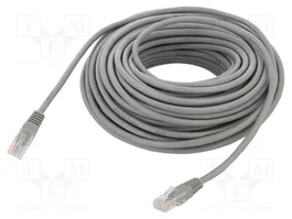 ART Patch Cord Cat 5e U/UTP 20m Gris