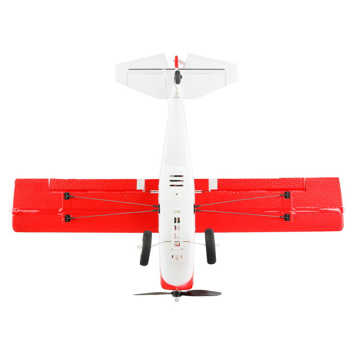 AMEWI Maule M7 Avión Radiocontrol 510mm RTF, 4 Canales 2.4GHz, Motor Brushless, 3D/6G, Color Rojo y Blanco, para Principiantes a partir de 14 años