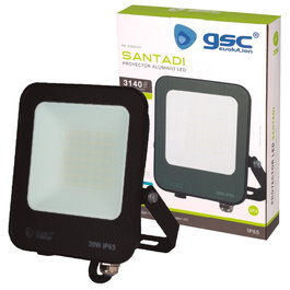 GSC Evolution Proyector LED Santadi 30W 6500K Negro
