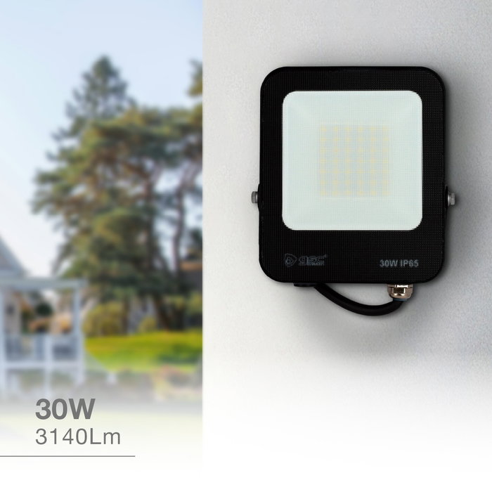 GSC Evolution Proyector LED Santadi 30W 6500K Negro GSC Evolution Proyector LED Santadi 30W 6500K Negro