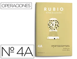 Rubio Cuaderno de Problemas nº 4a para el Desarrollo Intelectual