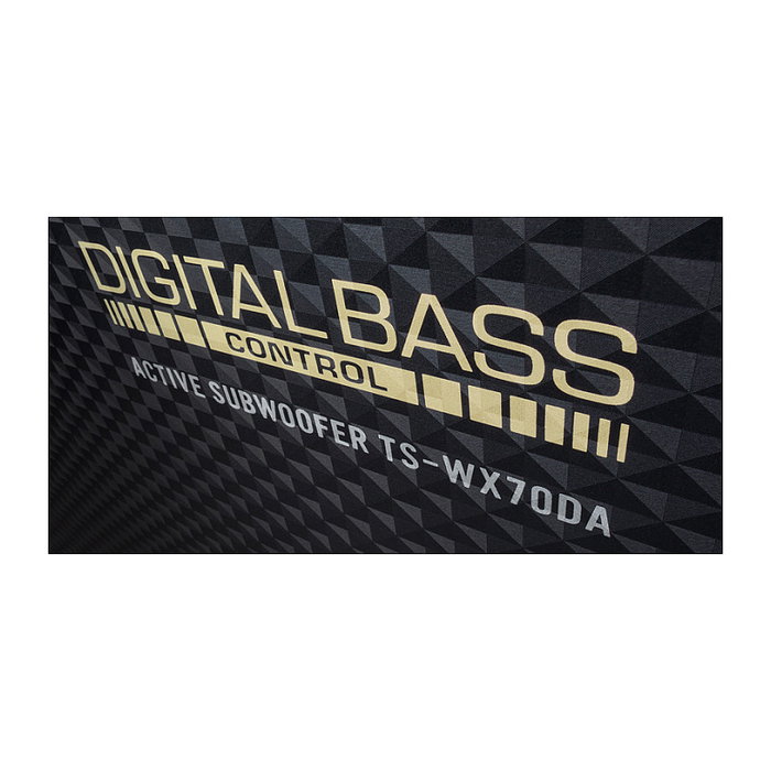 Pioneer TS-WX70DA Subwoofer Altavoz de subgraves con caja acústica pasivo 100 W 16 cm (6.25") Negro