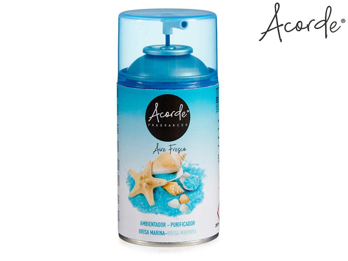 Acorde Recambio Ambientador Aerosol Brisa Marina 250 ml (6 Unidades) Acorde Recambio Ambientador Aerosol Brisa Marina 250 ml (6 Unidades)