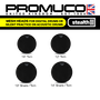 Promuco Parche Stealth 10 malla negra