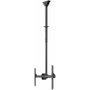 Neomounts Soporte de Techo para Pantalla 37"-70" Brazo Articulado Altura 106-156 cm Capacidad Máx. 50 kg Negro