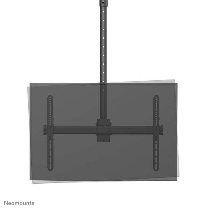 Neomounts Soporte de Techo para Pantalla 37"-70" Brazo Articulado Altura 106-156 cm Capacidad Máx. 50 kg Negro