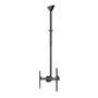 Neomounts Soporte de Techo para Pantalla 37"-70" Brazo Articulado Altura 106-156 cm Capacidad Máx. 50 kg Negro