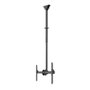 Neomounts Soporte de Techo para Pantalla 37"-70" Brazo Articulado Altura 106-156 cm Capacidad Máx. 50 kg Negro
