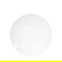 SUMMA Plato Hondo Coupe Alba 24 cm - Vajilla de Porcelana Blanca, Diámetro 24 cm x Alto 5 cm (Set de 6)
