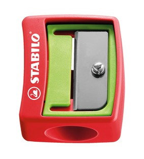 STABILO woody 3 en 1 Lápices de Colores Pastel Estuche de 6 con Sacapuntas