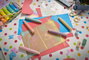 STABILO woody 3 en 1 Lápices de Colores Pastel Estuche de 6 con Sacapuntas