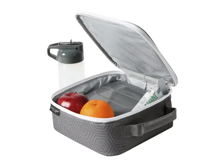 SAFTA Bolsa porta alimentos térmica Real Madrid con tupper y botella SAFTA Bolsa porta alimentos térmica Real Madrid con tupper y botella